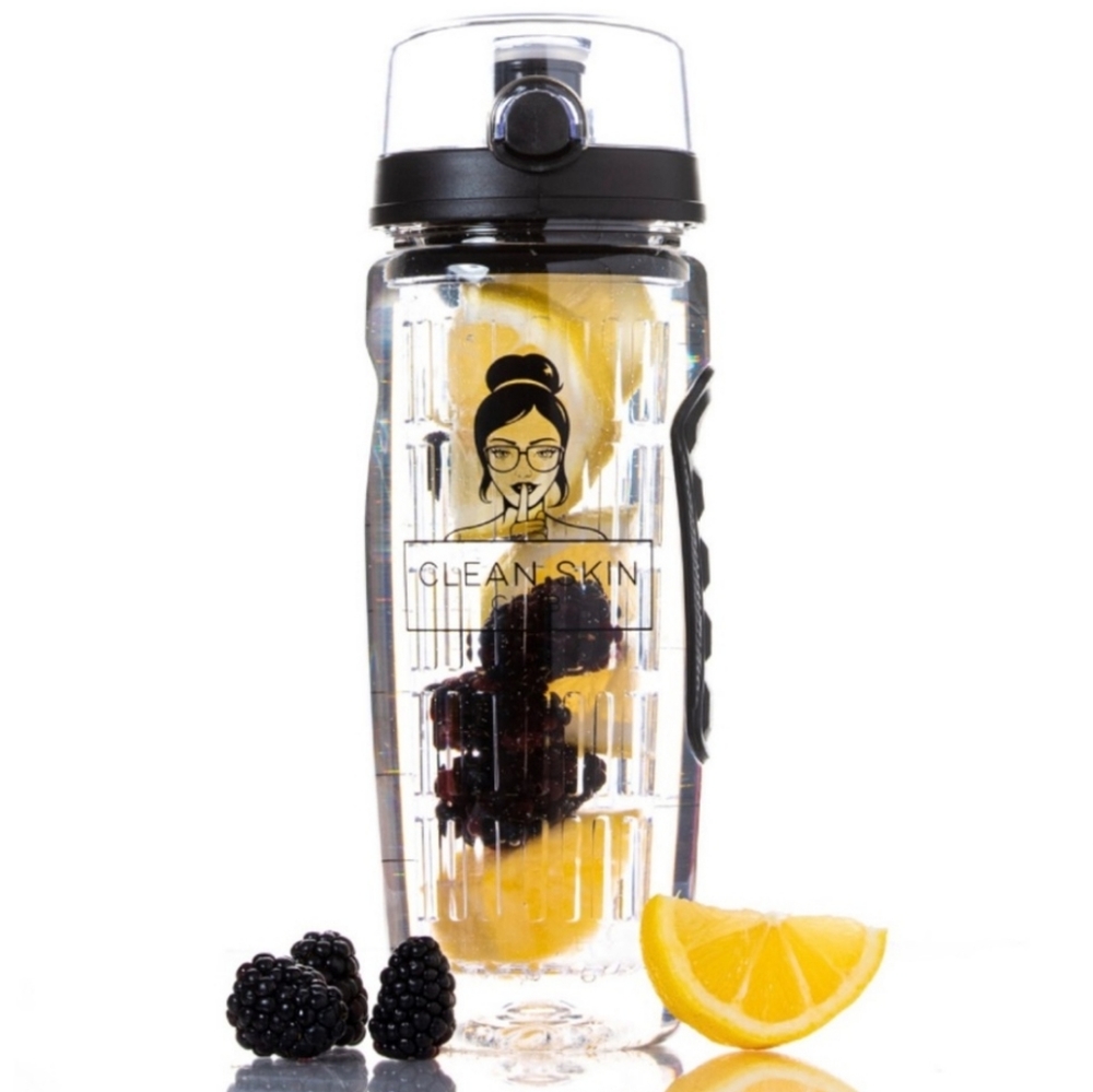 Clean Skin Club Fruit Infuser Water Bottle